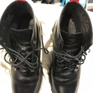 ASOS men lace up work boots